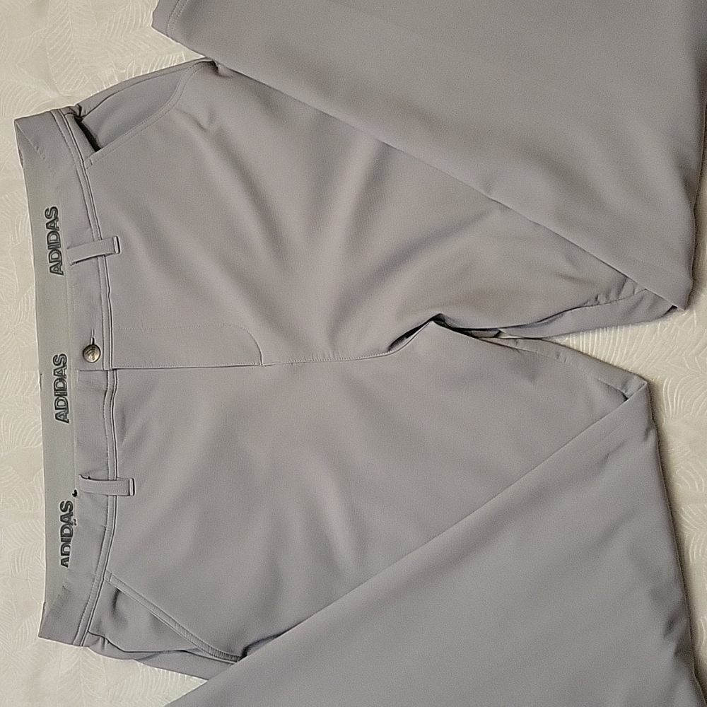 ADIDAS MEN'S GOLF GREY PANT. 38X30